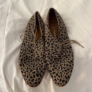 Dolce vita leopard print shoes size 9 red bottoms